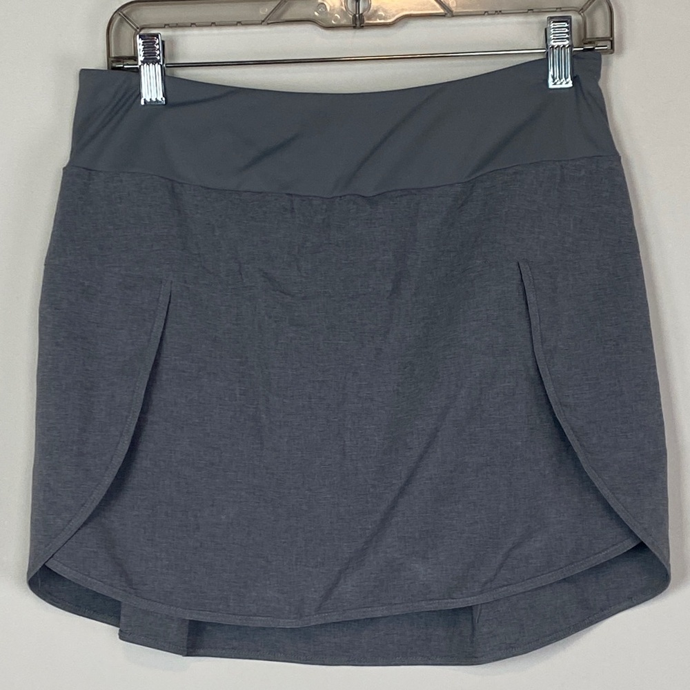 Kyodan Heather Gray Athletic Skort with Built-In Shorts